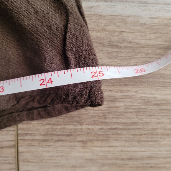 Forever 21 Soft Flowy Olive Green Mini Dress with Pockets and Back Cutout Small - Picture 6 of 7